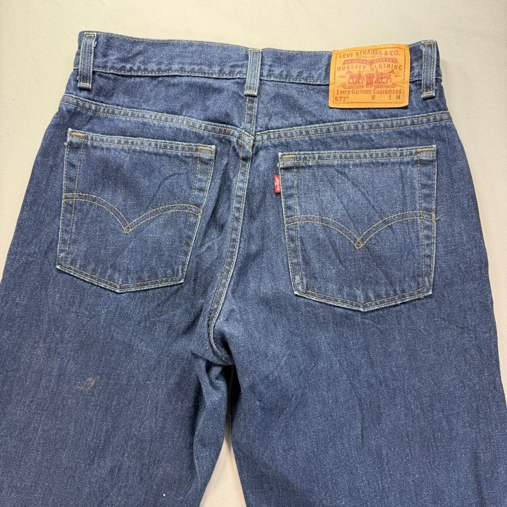 Levis 577 Womens Jeans Lower Rise Loose Fit Size 10 MIS Made In USA VTG 30x31